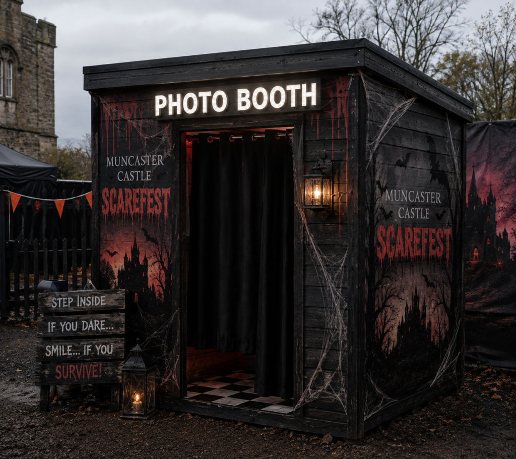 Personalised Self-Operating Photo Booth Activation Personalised self-operating photo booth activation for a themed visitor attraction